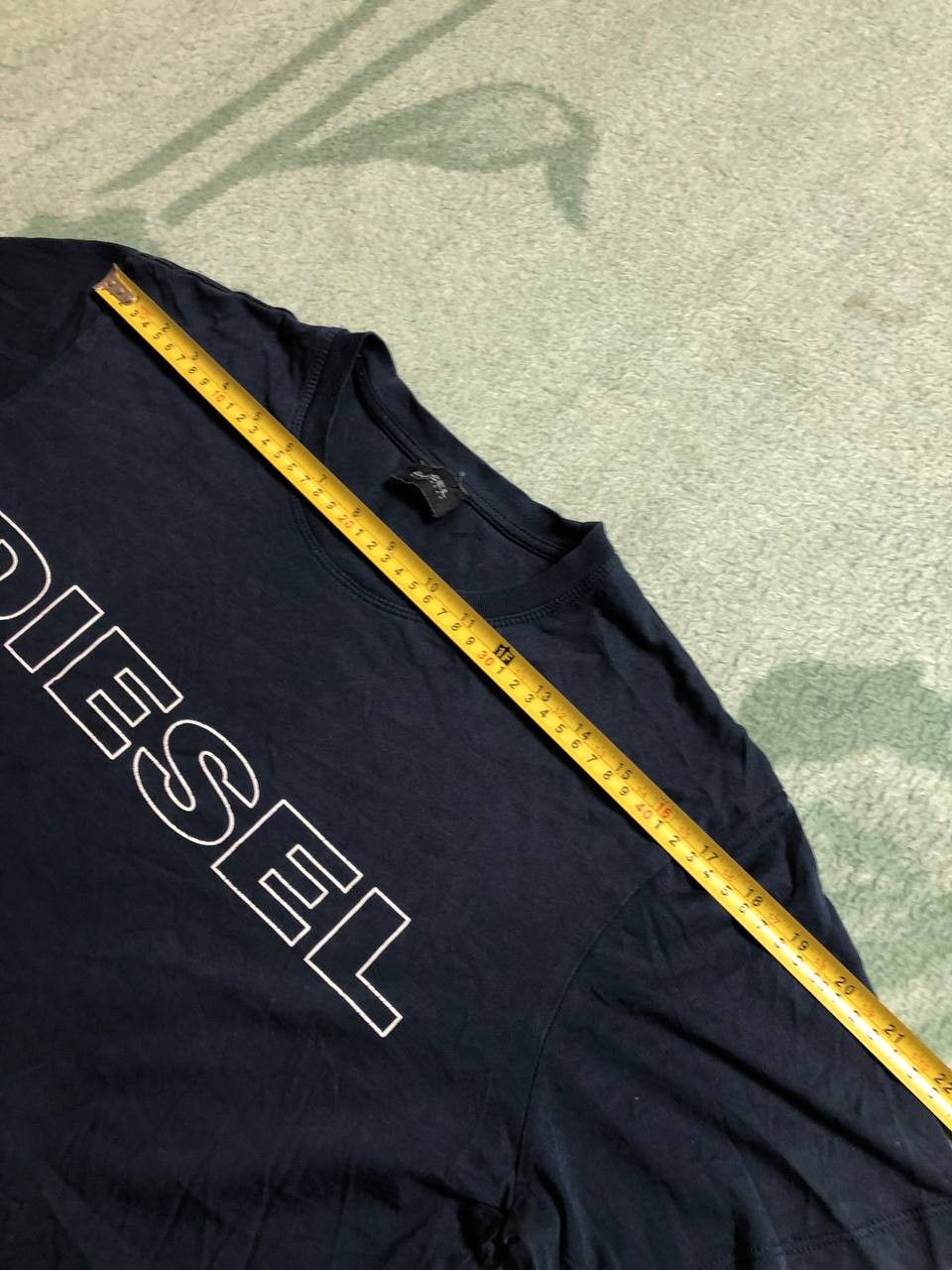 Diesel Vintage Diesel Big Y2K Logo Short Sleeve T-Shirt Size M Size US M / EU 48-50 / 2 - 7 Thumbnail