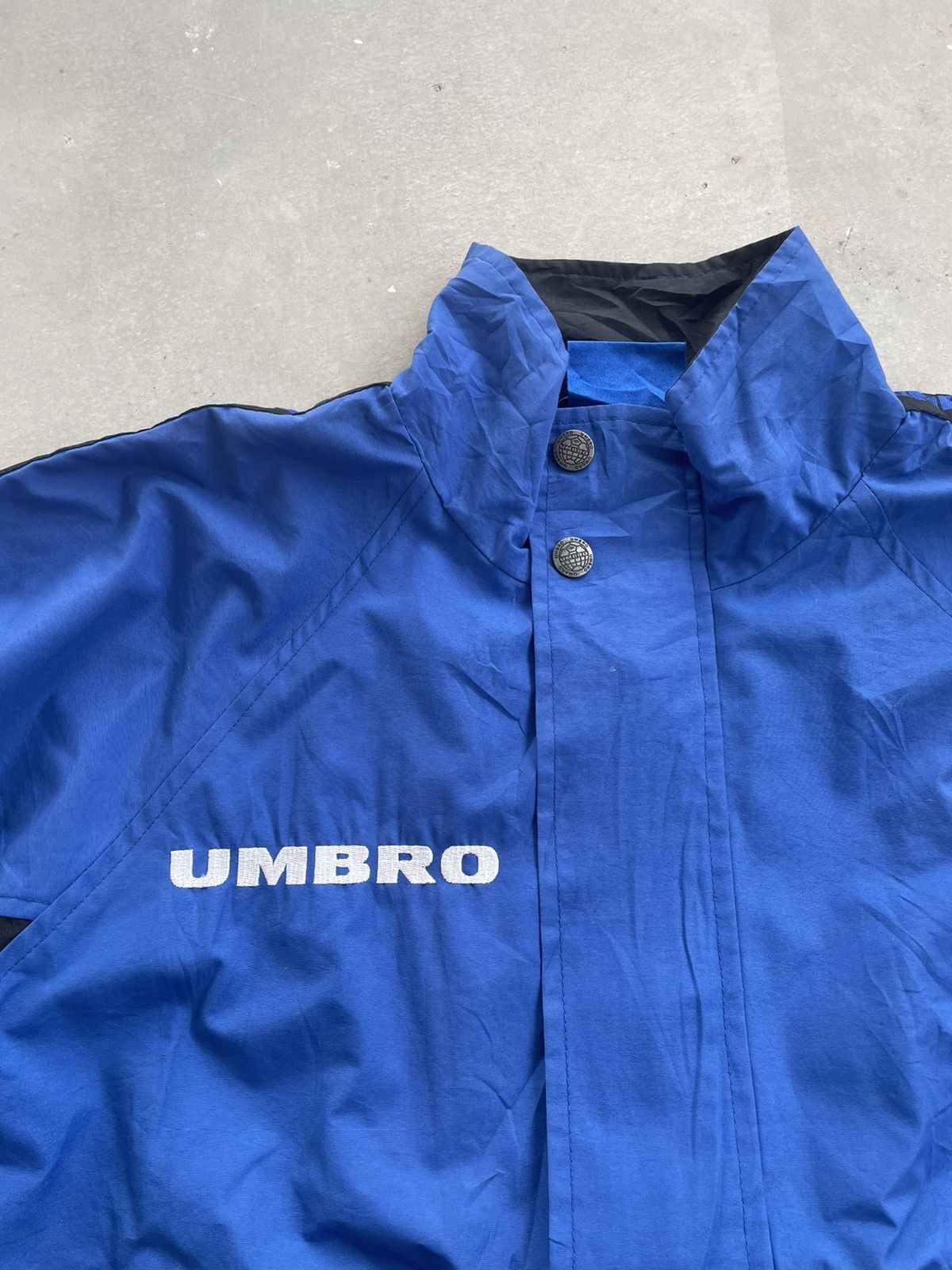 Umbro VINTAGE UMBRO NYLON SWEATER Size US M / EU 48-50 / 2 - 6 Thumbnail