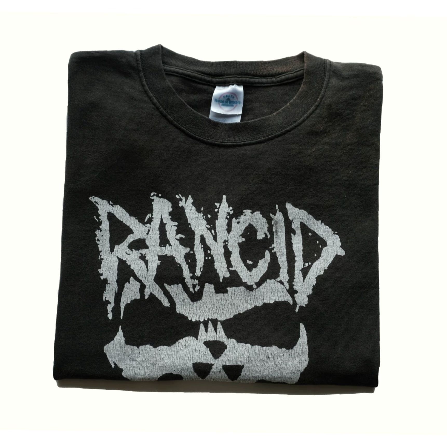 Delta VINTAGE RANCID DELTA T SHIRT LONG SLEEVE BLACK SZ S MUSIC 2003 Size US S / EU 44-46 / 1 - 2 Thumbnail