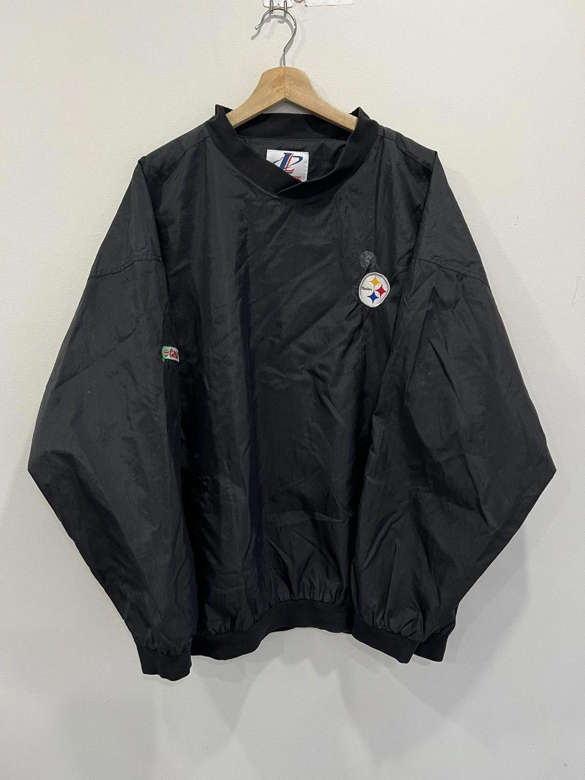 Vintage Vintage Pittsburgh Steelers Pullover Windbreaker jacket Size US XL / EU 56 / 4 - 1 Thumbnail