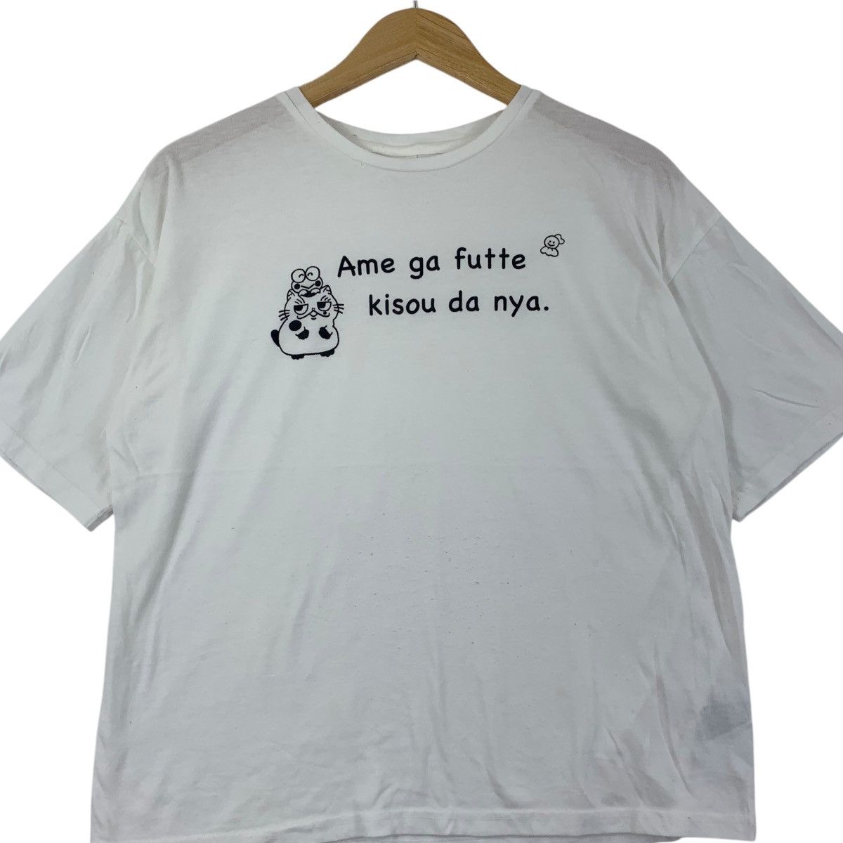 Vintage OJISAMA TO NEKO x KEROPPI A Man & His Cat Anime Tee Shirt Size M / US 6-8 / IT 42-44 - 3 Thumbnail