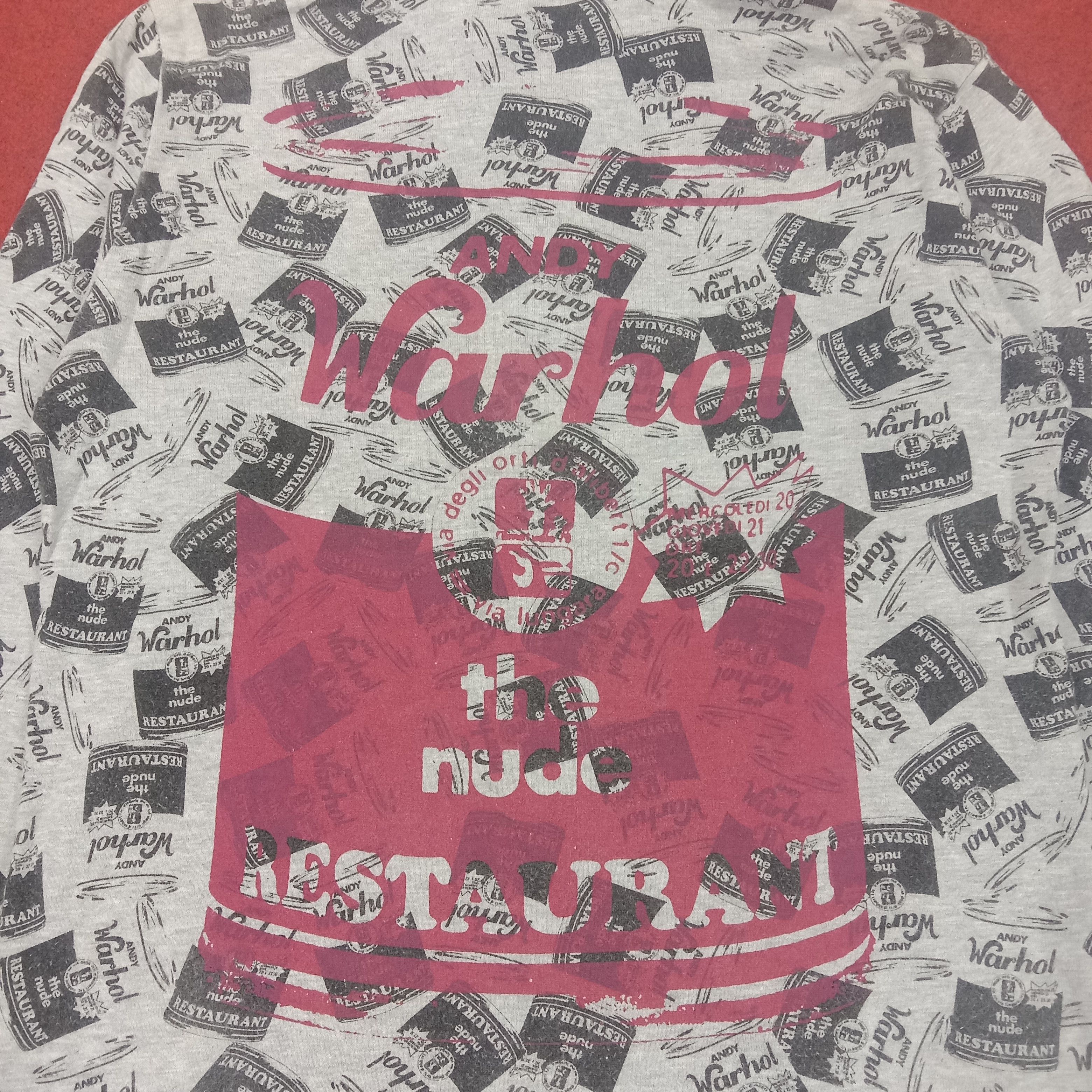 Hysteric Glamour Hysteric Glamour X Andy Warhol Zipper Hoodies Custom Art Size US S / EU 44-46 / 1 - 4 Thumbnail