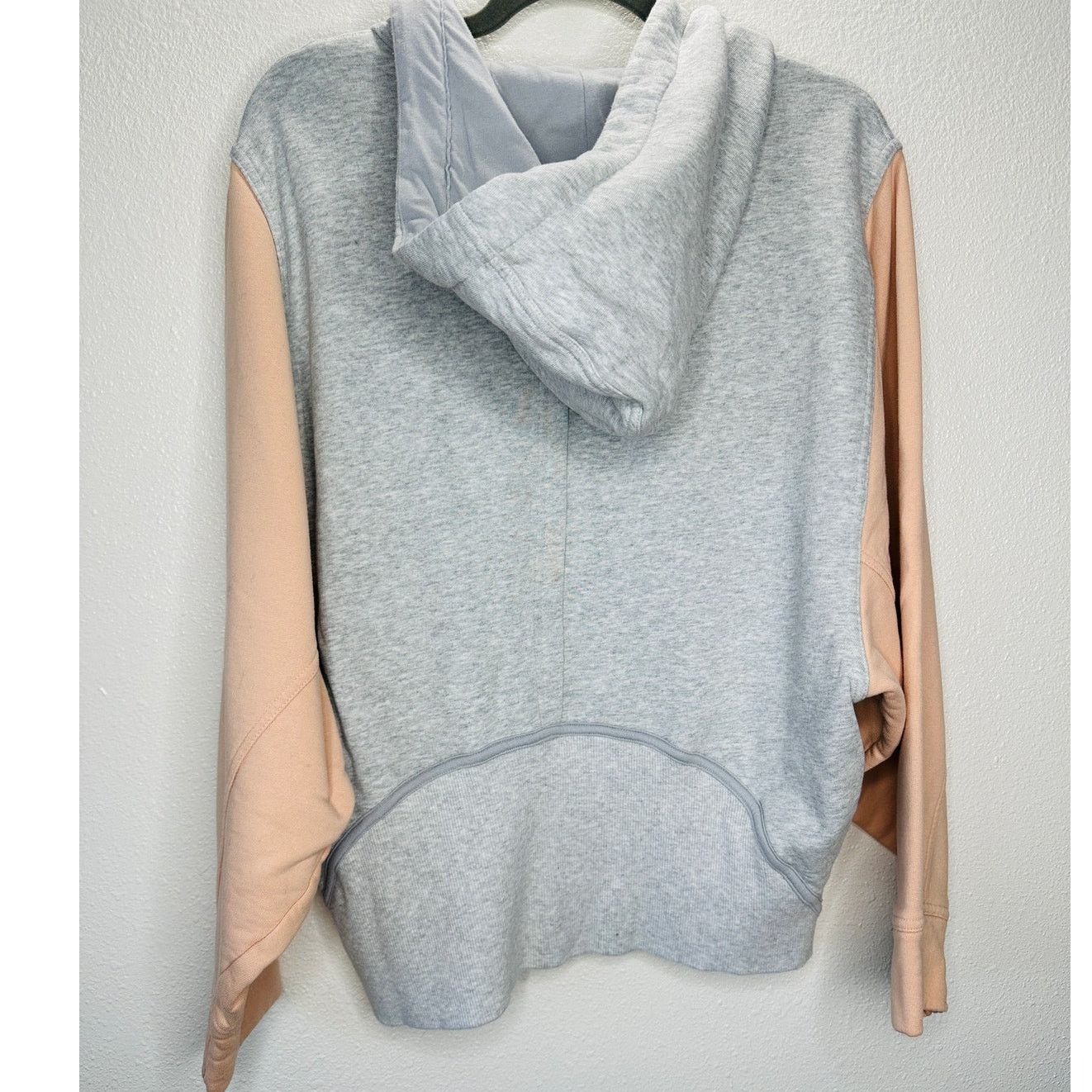 Stella McCartney NWOT Stella McCartney x Adidas Gray Peach Hoodie Sweater L Size L / US 10 / IT 46 - 12 Thumbnail