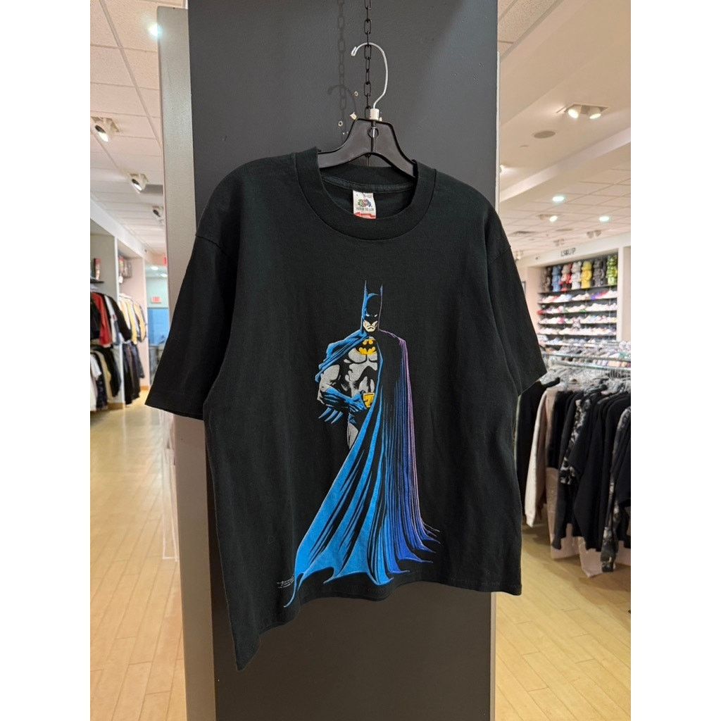 Changes × DC Comics × Vintage 1988 Batman 80s Vintage DC Comics Cropped Changes Tee Shirt Size US L / EU 52-54 / 3 - 1 Thumbnail