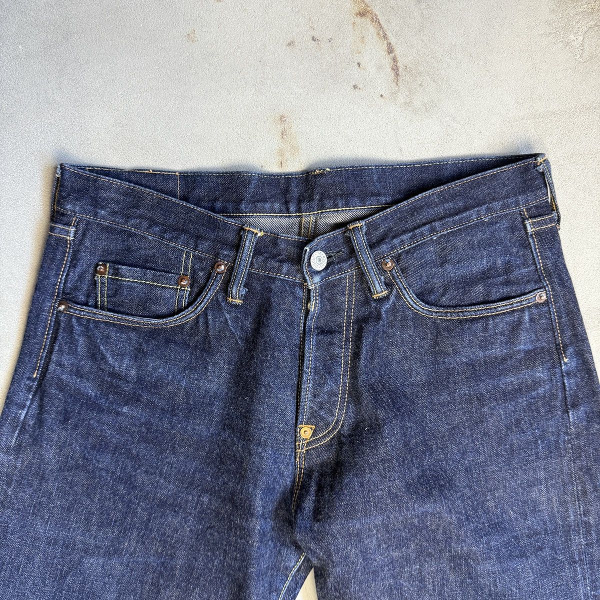 UES Japan UES 400R Selvedge Denim Jeans Size US 33 - 3 Thumbnail