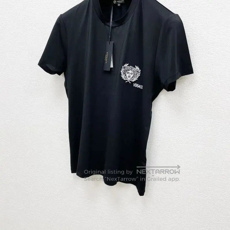 Versace Versace Black Short Sleeve Men's T-Shirt . Size US M / EU 48-50 / 2 - 2 Thumbnail