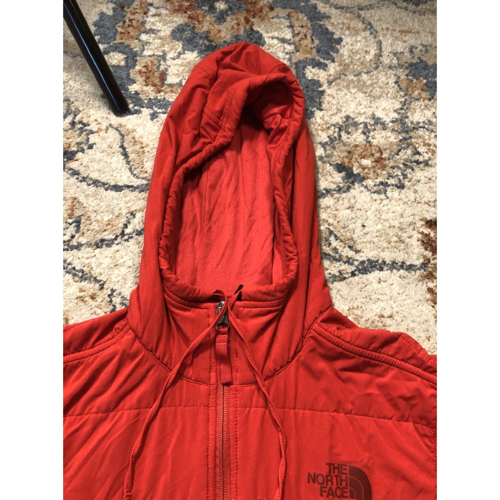 The North Face The North Face Jacket Mens S Red Hooded Quilted Full Zip Lightweight Outdoor Size US S / EU 44-46 / 1 - 2 Thumbnail