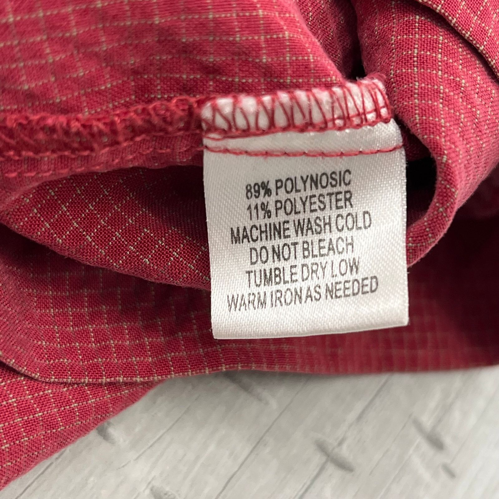 Eastern Mountain Sports Eastern Mountain Sports Red Check Button Down Shirt Large Size US L / EU 52-54 / 3 - 4 Thumbnail