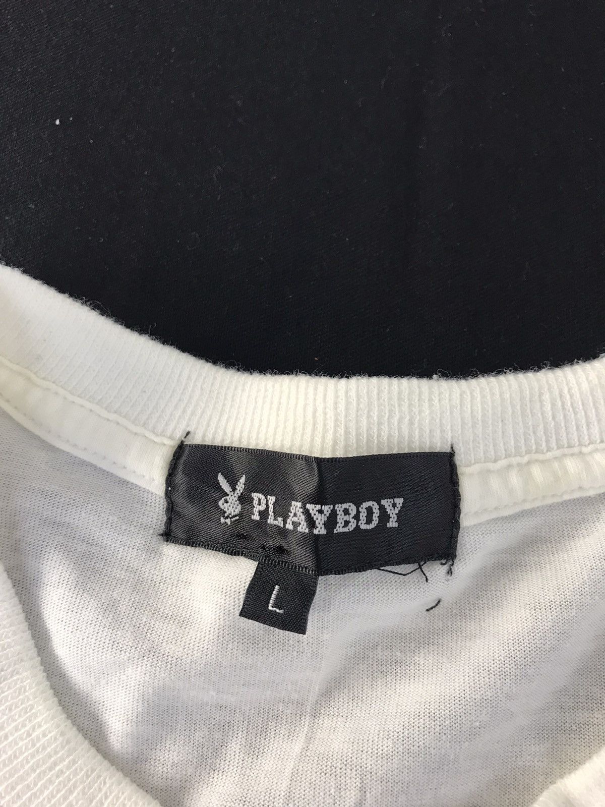 Playboy Playboy Hot Girl Big Graphic Screen Spell Out Printed Tee Size US M / EU 48-50 / 2 - 6 Thumbnail