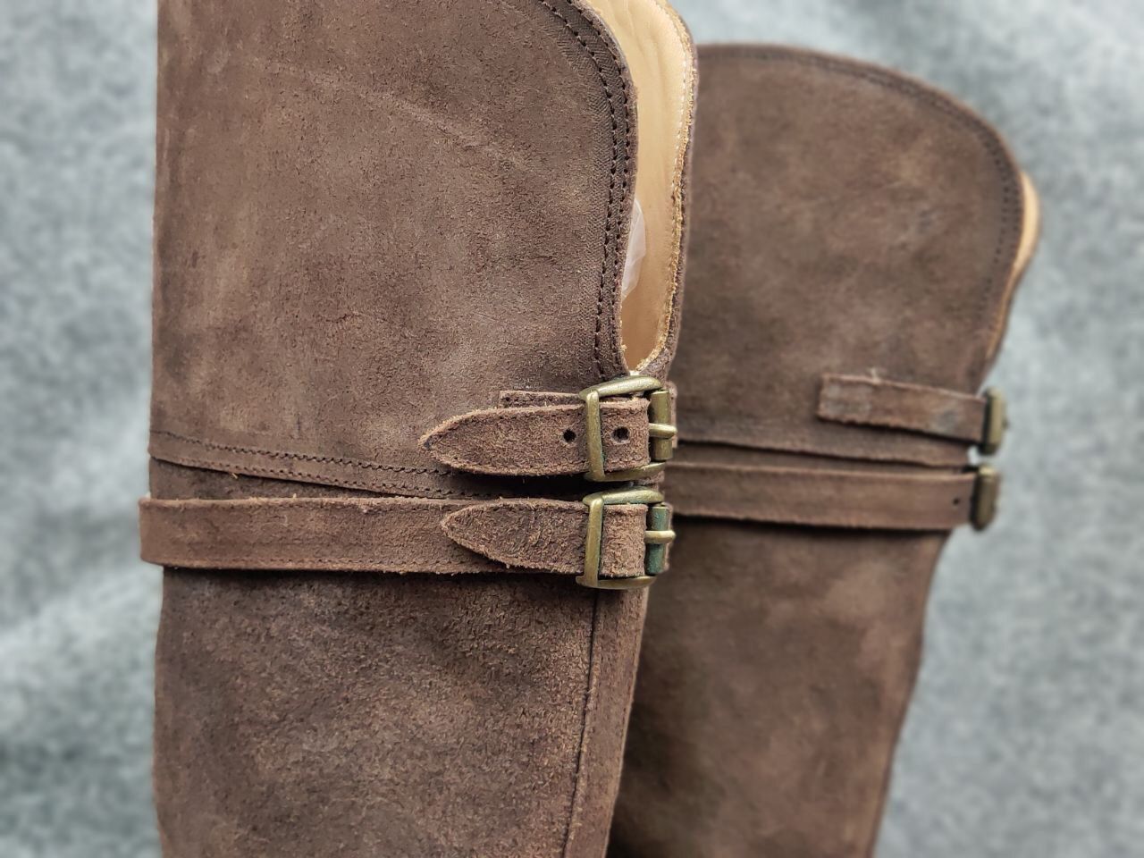 Sendra Sendra Riding Casual High boots womens Brown Suede Leather Size US 6 / IT 36 - 16 Thumbnail