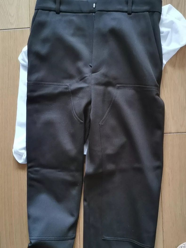 Loewe Loewe size 44 Dark green casual pants men's pants all wool Size US 28 / EU 44 - 1 Thumbnail