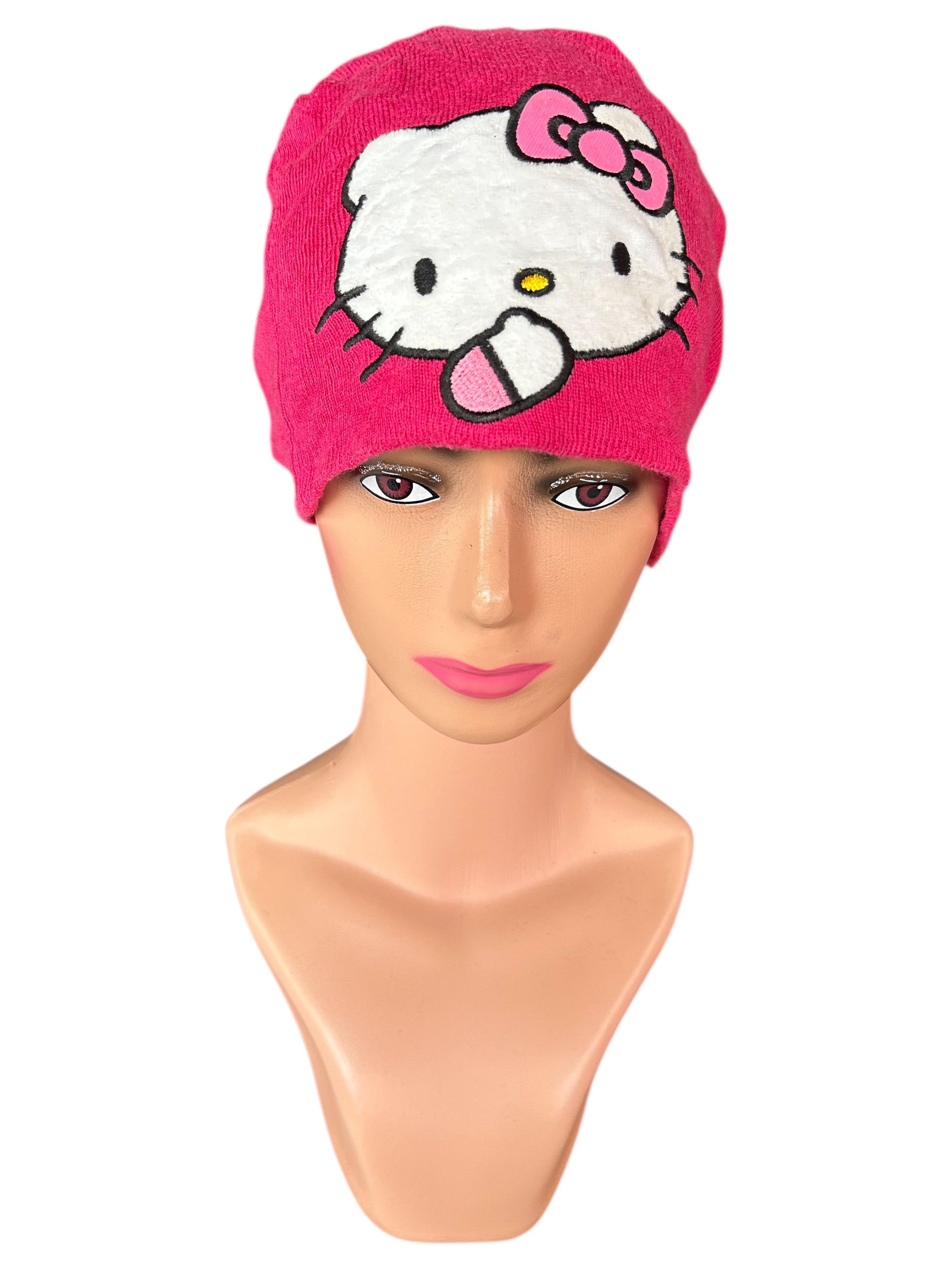 Japanese Brand × Kapital × Vintage Hello Kitty Japanese Style Beanie Hats Rare Size ONE SIZE - 1 Thumbnail