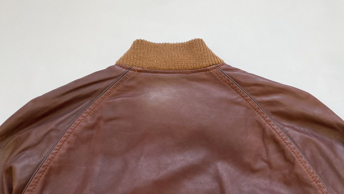 Maison Margiela S/S 04 ‘Five Zip’ Leather Bomber Jacket Size US M / EU 48-50 / 2 - 22 Thumbnail
