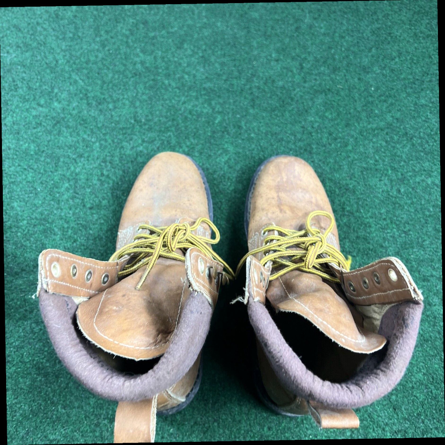 Montblanc VTG MONT BLANC Mens BROWN LEATHER WORK MOUNTAINEERING HIKING BOOTS MEN'S Sz 7.5D Size US 7.5 / EU 40-41 - 3 Thumbnail