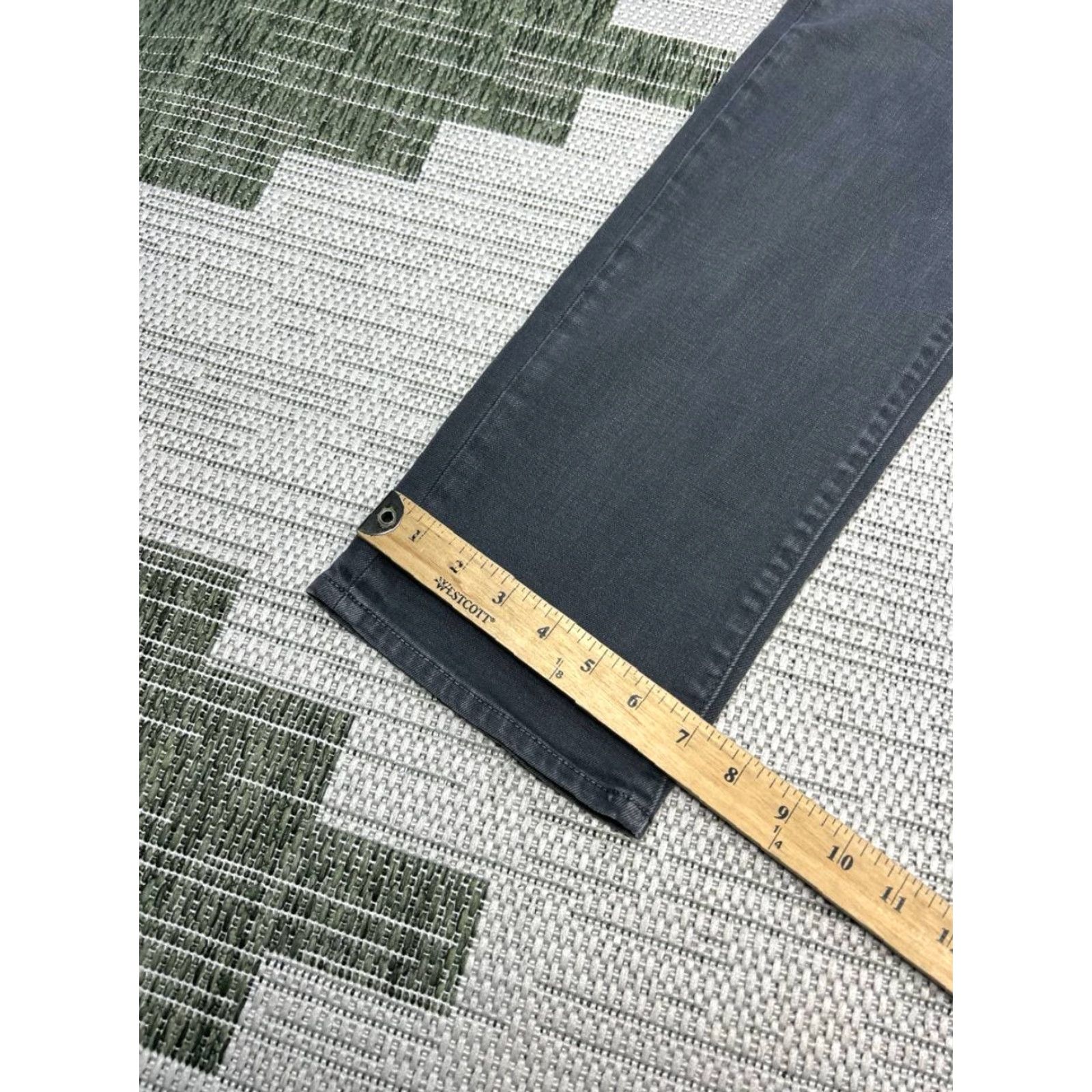 Bonobos Bonobos Jeans Mens 36 Gray Denim Slim Fit Logo Cotton Stretch Mid Rise 36x30 Size US 36 / EU 52 - 4 Thumbnail