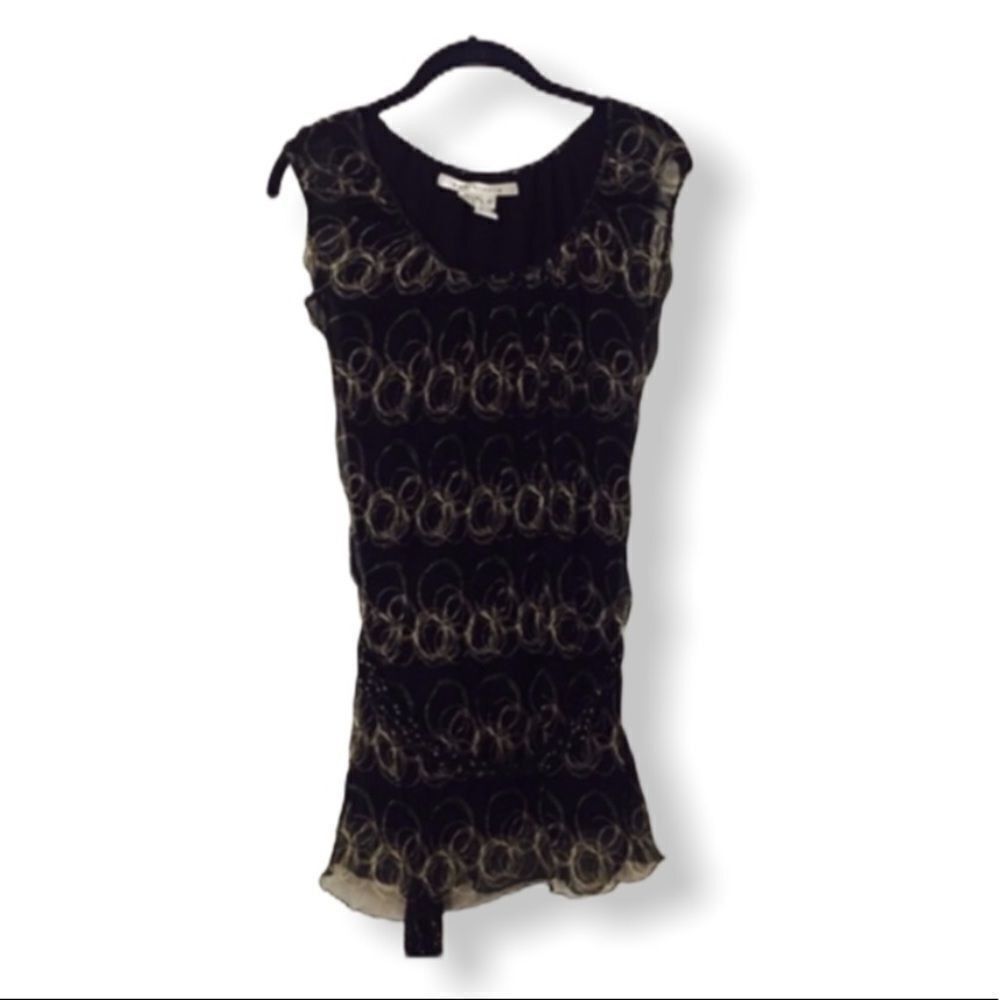 Other Max Studio Women’s Size XS 100% Silk Black Belted Sleeveless Size XS / US 0-2 / IT 36-38 - 1 Thumbnail
