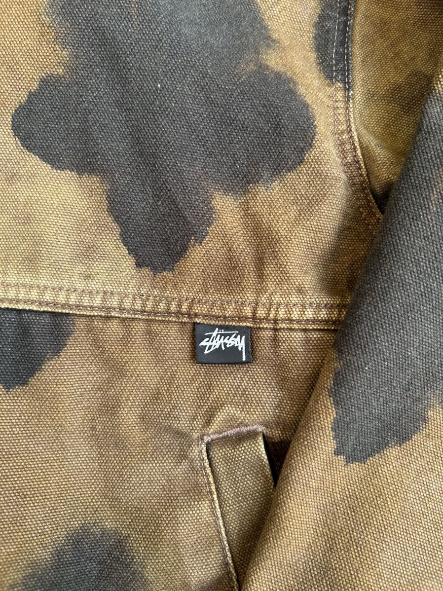 Stussy Stussy Floral Overdye Workwear Zip Hooded Jacket Size US M / EU 48-50 / 2 - 4 Thumbnail