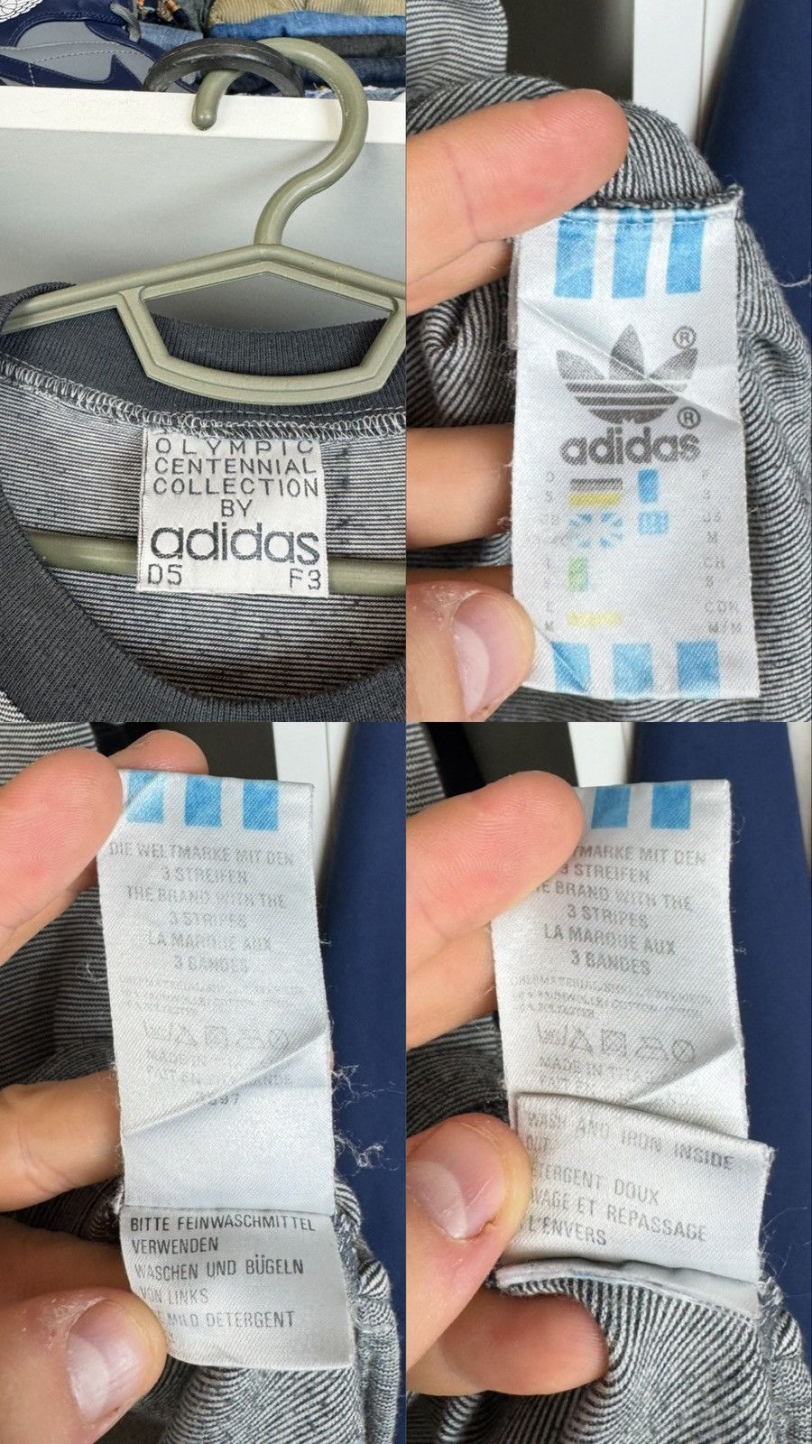 Adidas Vintage Olympic Centennial Collection by Adidas T-shirt Size US M / EU 48-50 / 2 - 4 Thumbnail