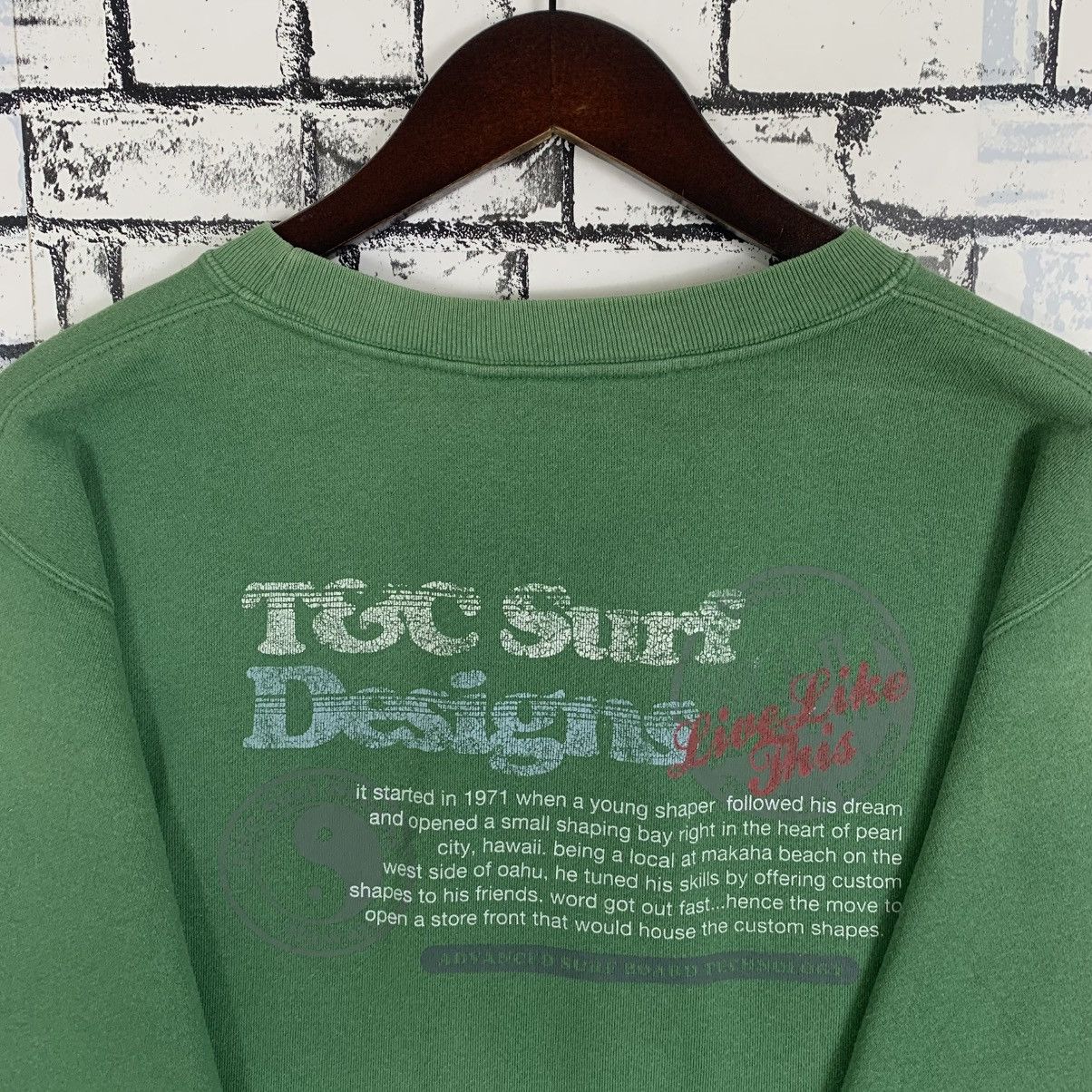 Designer × Vintage Vintage Surf Brand T&C Surf Design Made in Aloha State Size M / US 6-8 / IT 42-44 - 5 Thumbnail