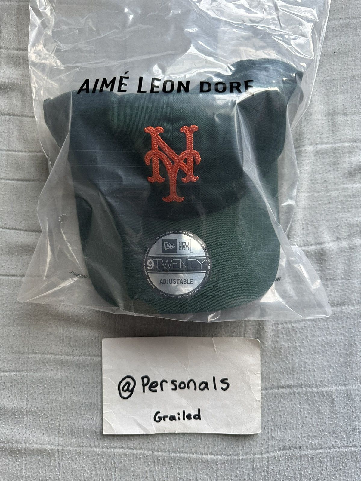 Aime Leon Dore × New Era NEW ALD x New Era Chain Stitch Mets Ballpark Hat Size ONE SIZE - 3 Thumbnail
