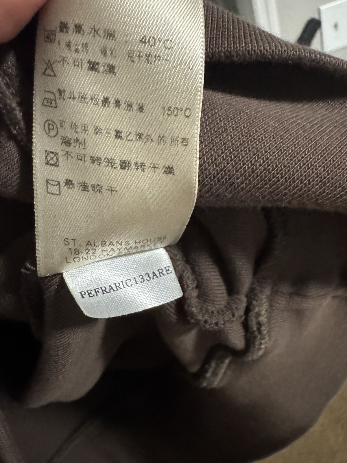 Burberry Burberry Quarter zip brown size large men’s Size US L / EU 52-54 / 3 - 6 Thumbnail