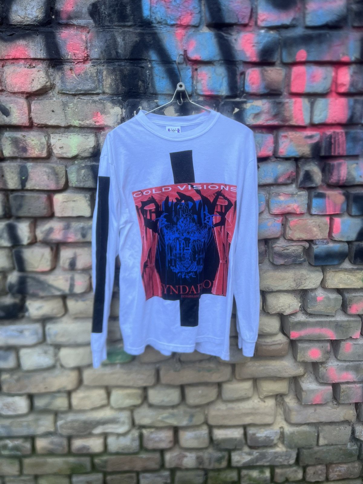 Drain Gang × Yung Lean Bladee Cold visions tour longsleeve Size US M / EU 48-50 / 2 - 1 Thumbnail