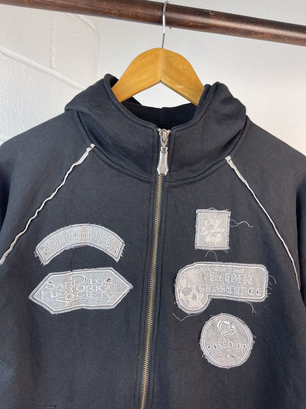 If Six Was Nine × In The Attic × Le Grande Bleu (L.G.B.) In The attic Zip Patches Hoodie Size US M / EU 48-50 / 2 - 8 Thumbnail
