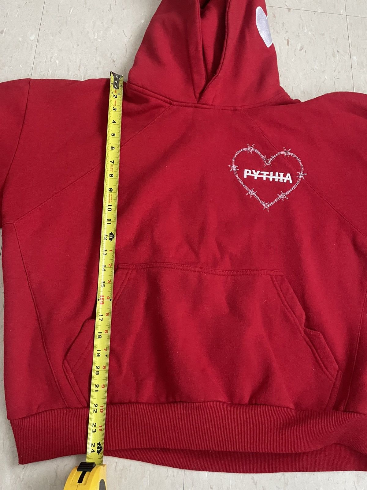 Pythia Barbwire Heart Hoodie Pythia Size US XXL / EU 58 / 5 - 8 Thumbnail