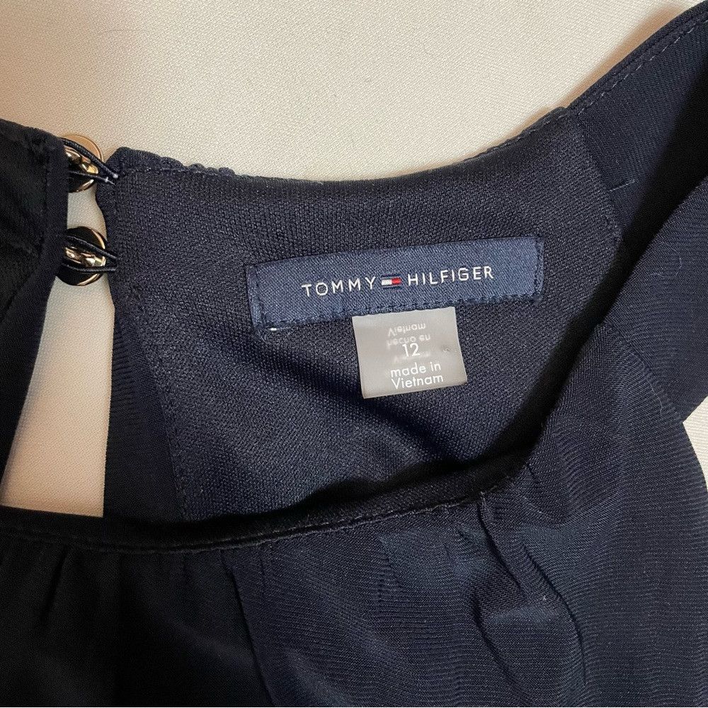 Tommy Hilfiger NWT New $129 Tommy Hilfiger Halter Neck Jersey Smocked Wais Size XL / US 12-14 / IT 48-50 - 8 Thumbnail