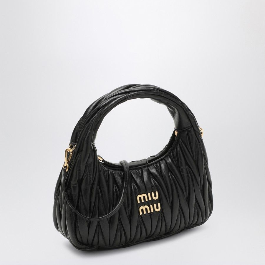Miu Miu o1d2blof0924 Size: OS / Small Bag in Black Size ONE SIZE - 2 Thumbnail
