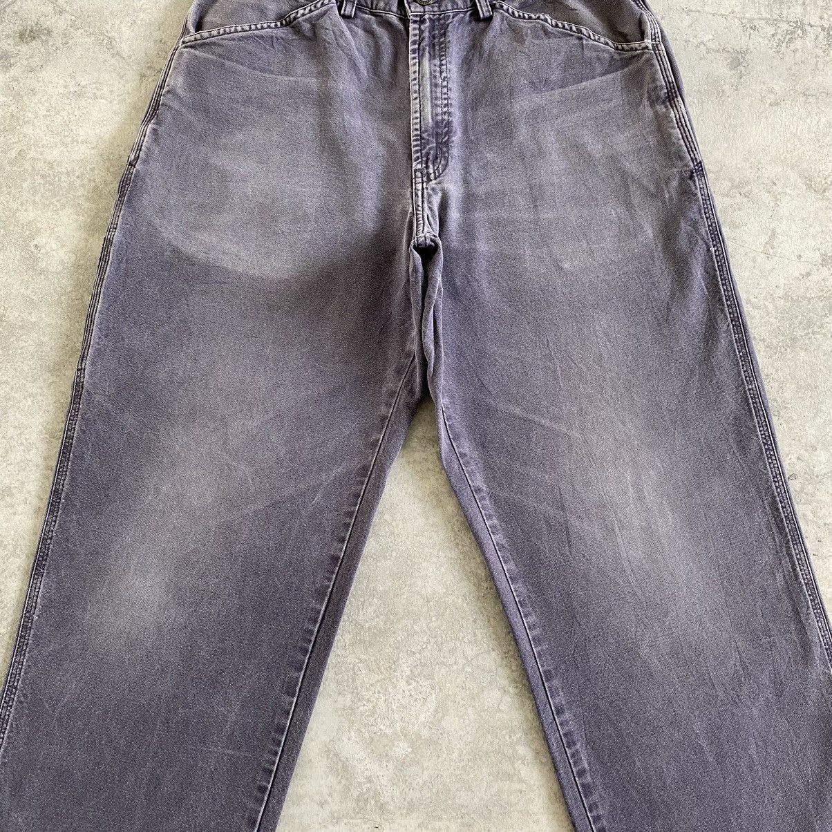 Patagonia Vintage Patagonia Faded Petrol Blue Carpenter Work Pants Size US 31 - 4 Thumbnail