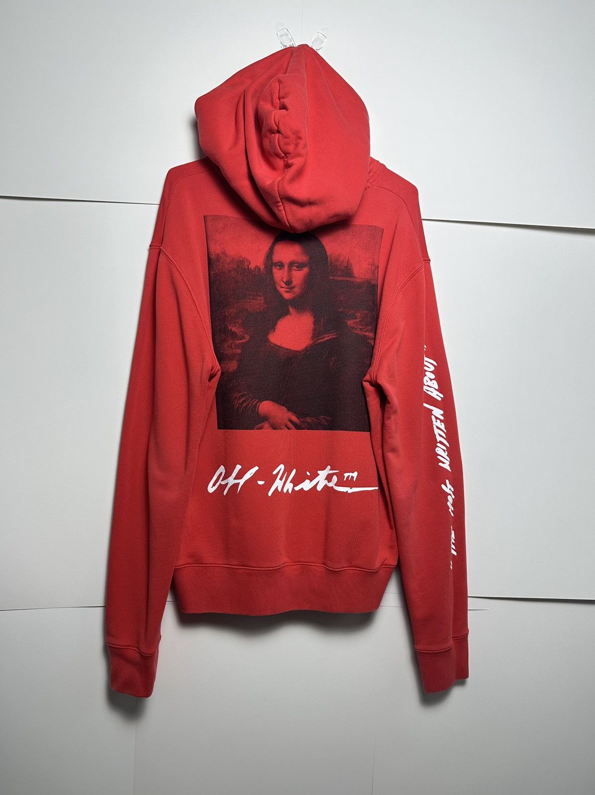 Hype × Off-White Off White Mona Lisa Hoodie | Grailed Hype × Off-White Off White Mona Lisa Hoodie | Grailed