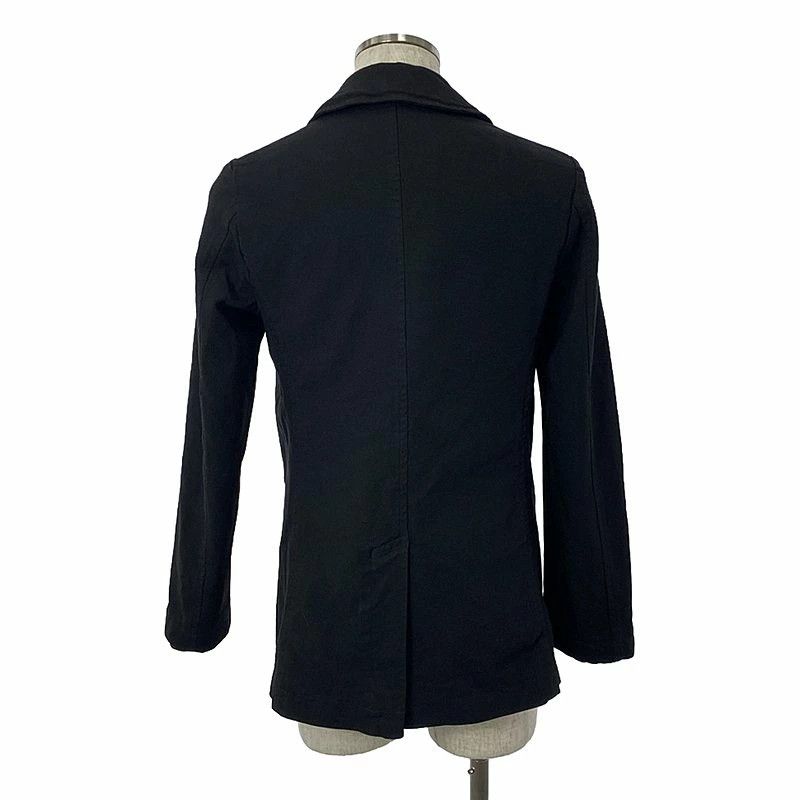 Comme des Garcons Homme Jacket dyed polyester P coat 3 DB Fully lined Black Size US XS / EU 42 / 0 - 2 Thumbnail