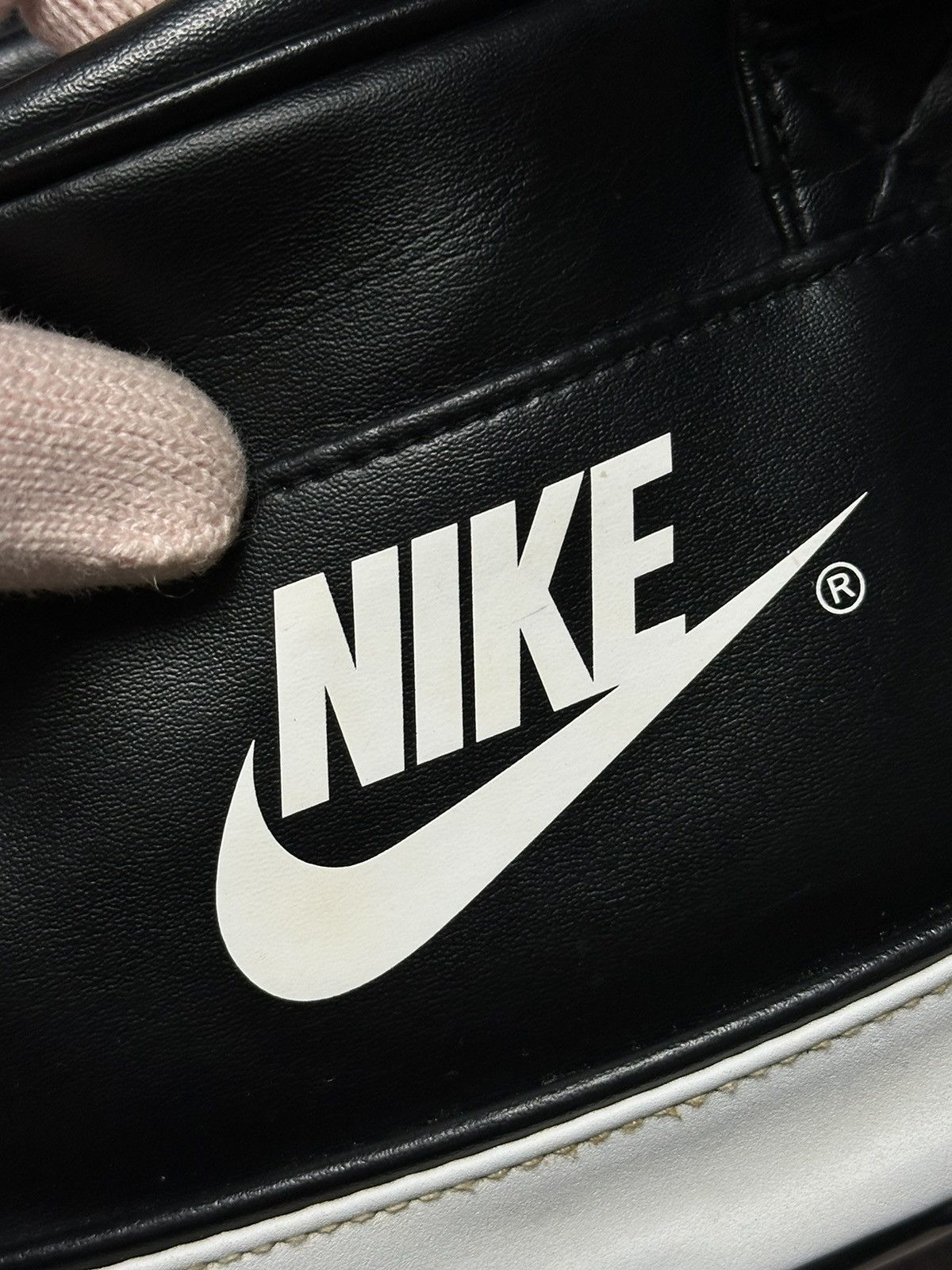 Nike Vintage Nike 90s Leather Hand Bag Size ONE SIZE - 4 Thumbnail