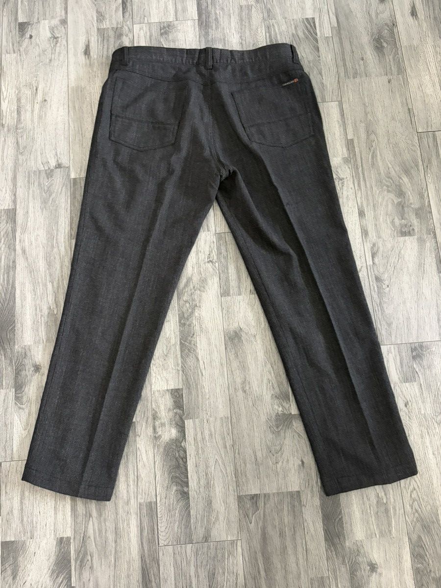 Corneliani Corneliani Dark Charcoal Gray Wool Dress Jeans Size US 38 / EU 54 - 11 Thumbnail