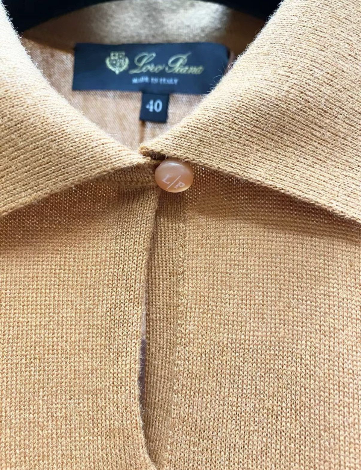 Loro Piana Loro Piana Wool & Silk Blend Polo Neck Knit Sweater J33 Size S / US 4 / IT 40 - 4 Thumbnail