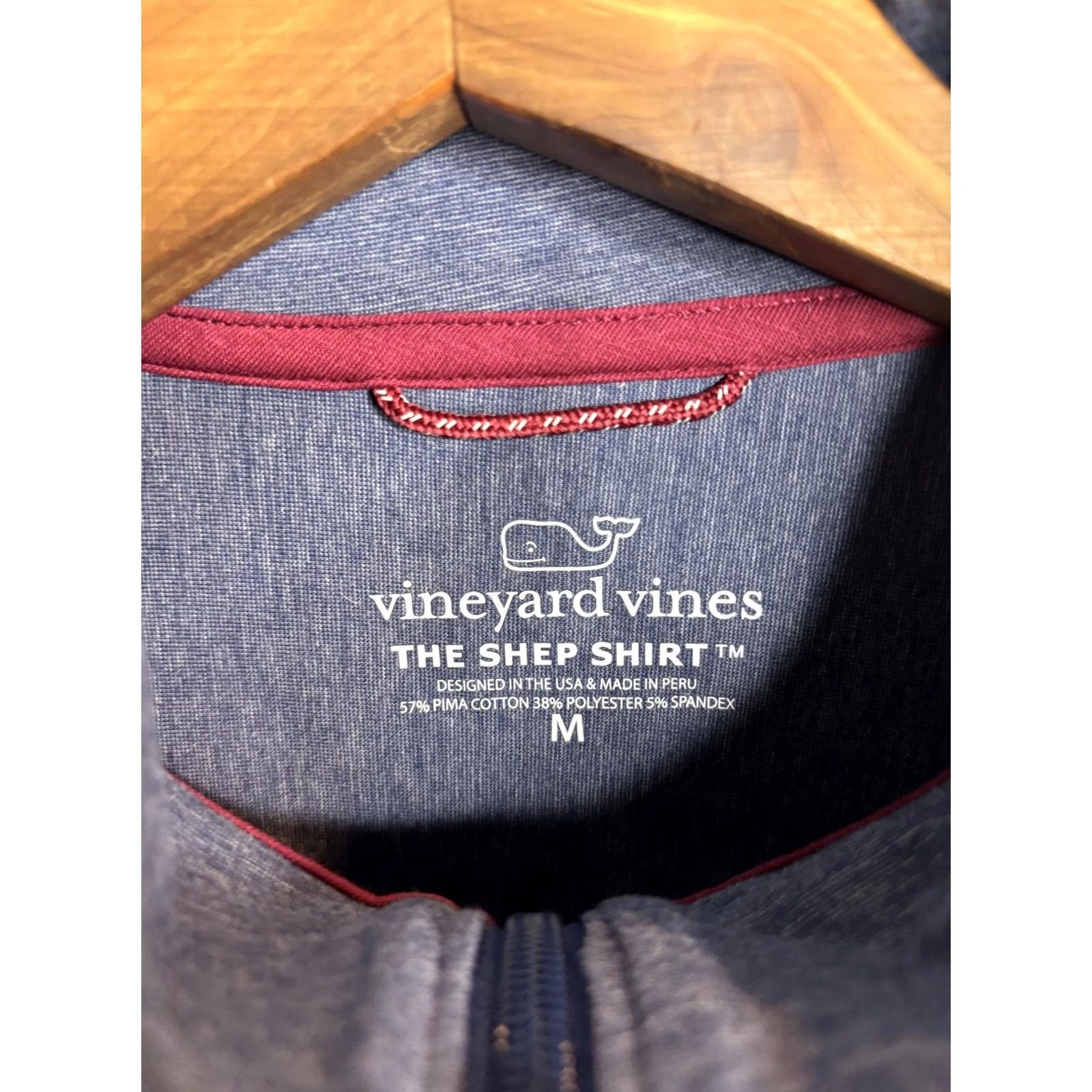 Vineyard Vines Vineyard Vines Shep Shirt Sweatshirt Mens M Blue 1/4 Zip Pullover Logo Size US M / EU 48-50 / 2 - 3 Thumbnail