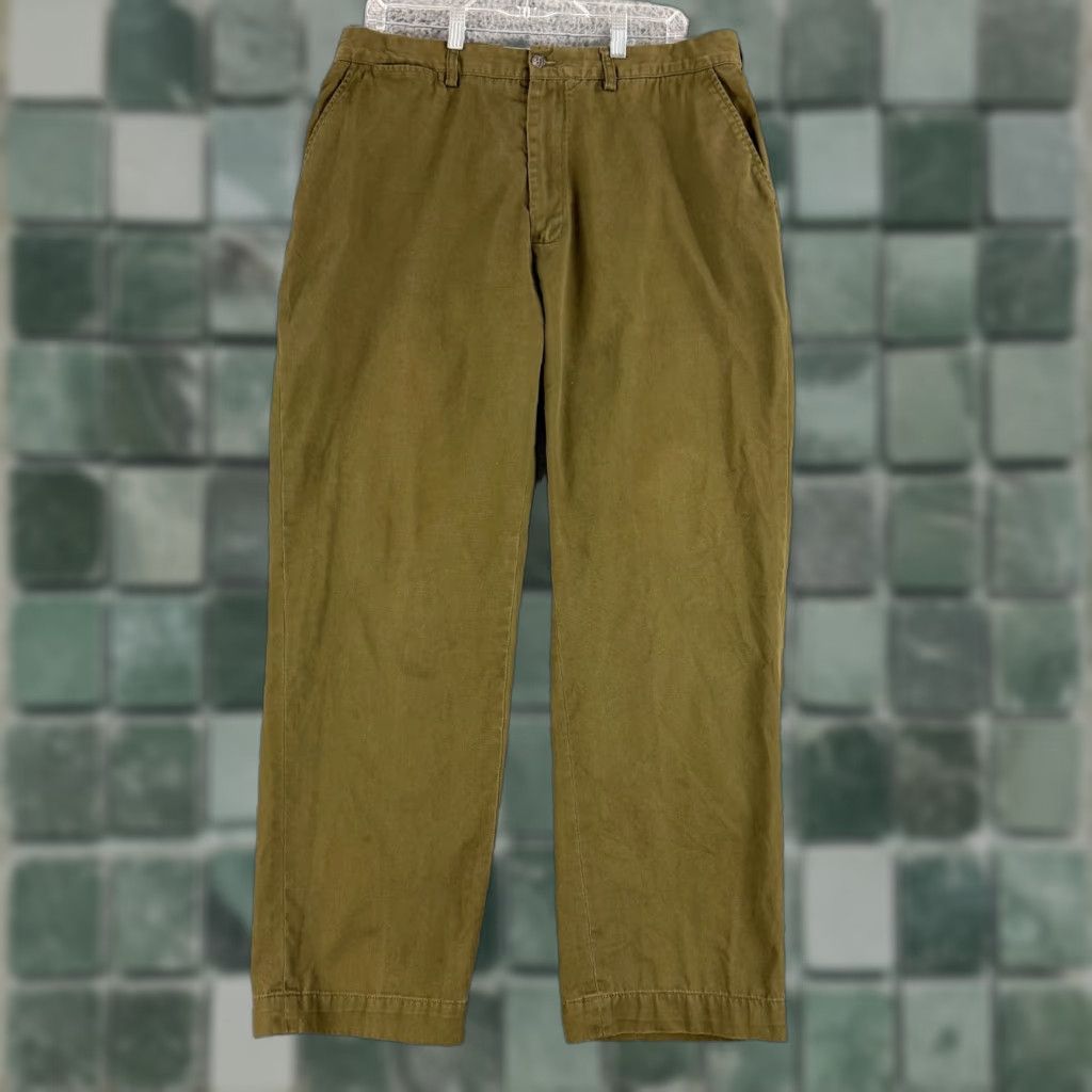 Polo Ralph Lauren Polo Ralph Lauren Prospect Chino Pant Mens Size 36x30 Brown Straight Leg 100% Cotton Size US 36 / EU 52 - 1 Thumbnail