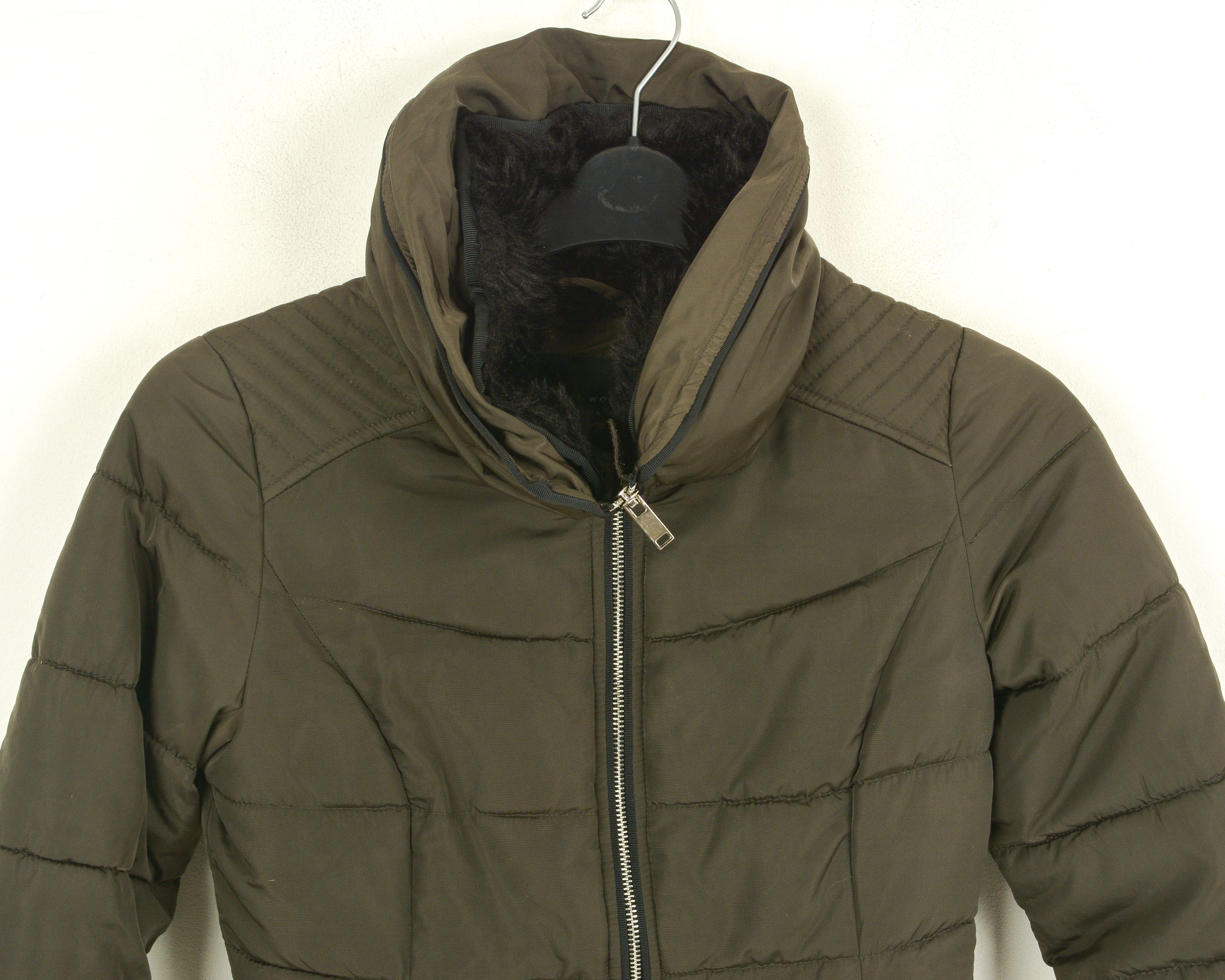 Other SEPPALA WOMAN Women XS Puffer Jacket EU 32 Padded Fur Size XS / US 0-2 / IT 36-38 - 3 Thumbnail