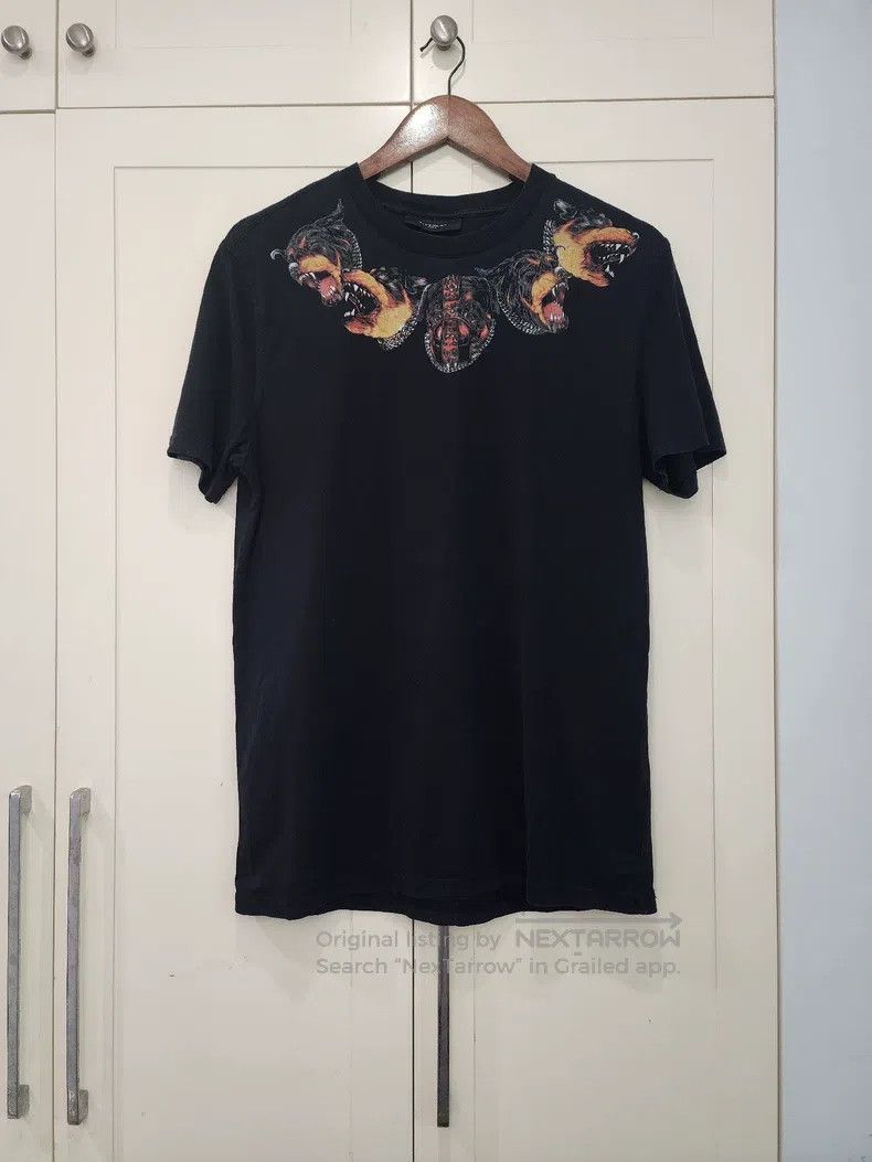 Givenchy Givenchy Classic Neckline Dog Head Print Round Neck Short Size US M / EU 48-50 / 2 - 1 Thumbnail