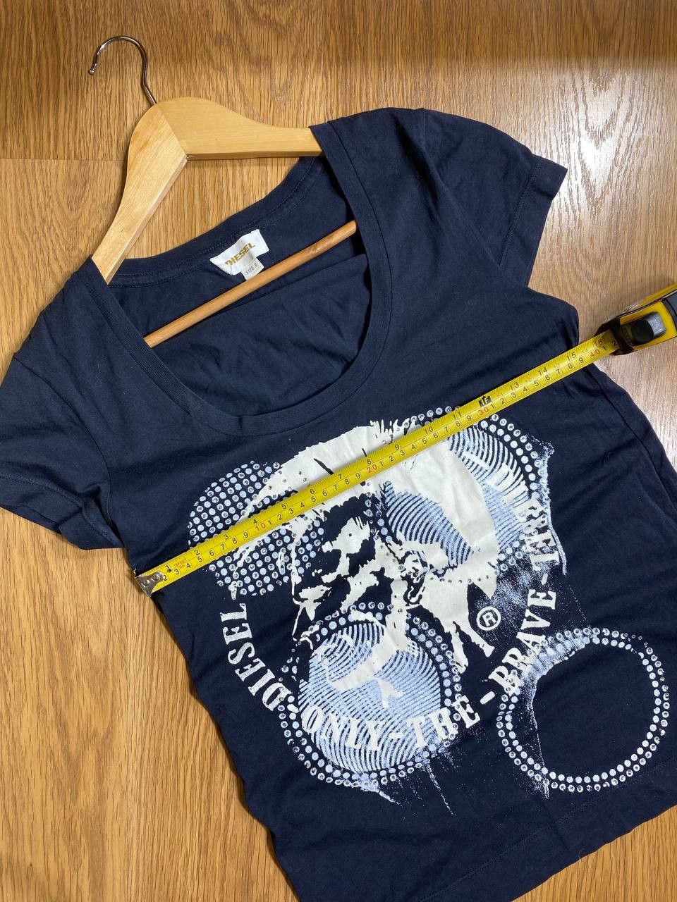 Diesel × Vintage Vintage Y2K Diesel Punch Big Logo T-shirt Size US S / EU 44-46 / 1 - 4 Thumbnail