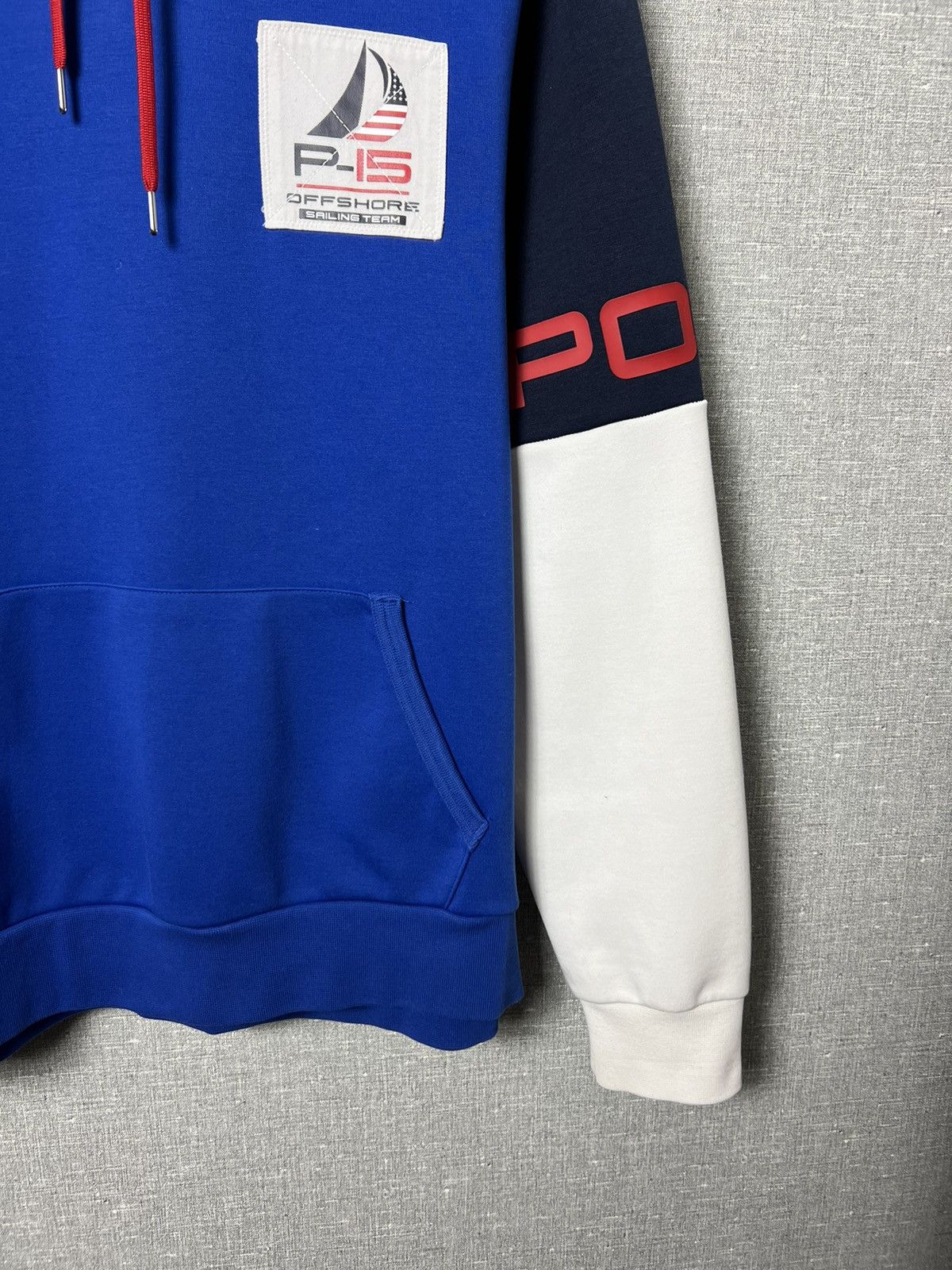 Polo Ralph Lauren Polo Ralph Lauren P-15 Offshore USA Big Logo Hoodie Size US L / EU 52-54 / 3 - 9 Thumbnail