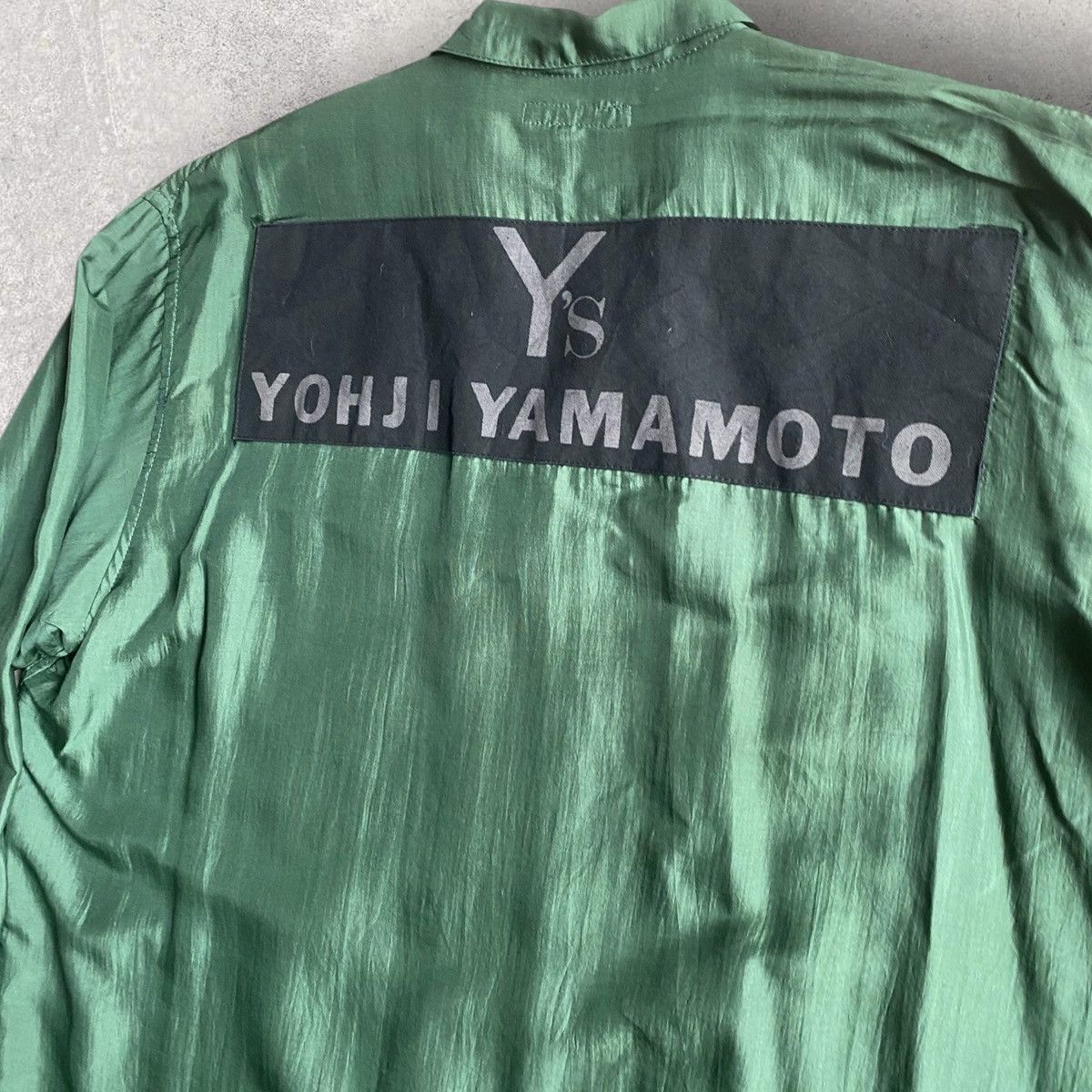 Yohji Yamamoto Vintage Y’s For Men Logo Oversize Rayon Shirt Size US M / EU 48-50 / 2 - 1 Thumbnail