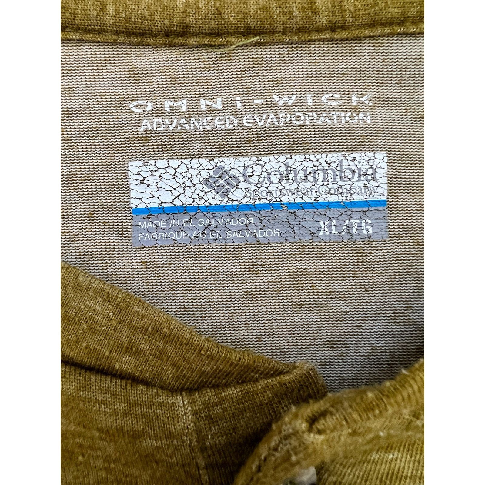 Columbia Columbia Omni Wick Long Sleeve Men’s Henley T-shirt XL Size US XL / EU 56 / 4 - 2 Thumbnail