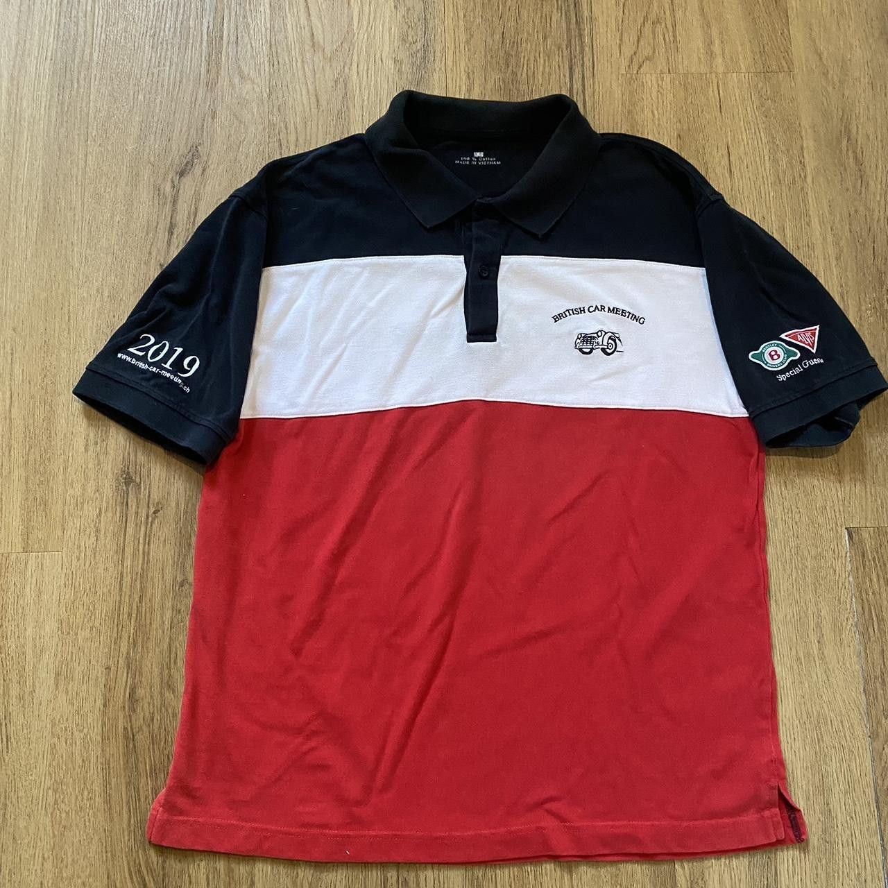 Other Red and black vintage British Car Meeting polo shirt Size US L / EU 52-54 / 3 - 2 Thumbnail