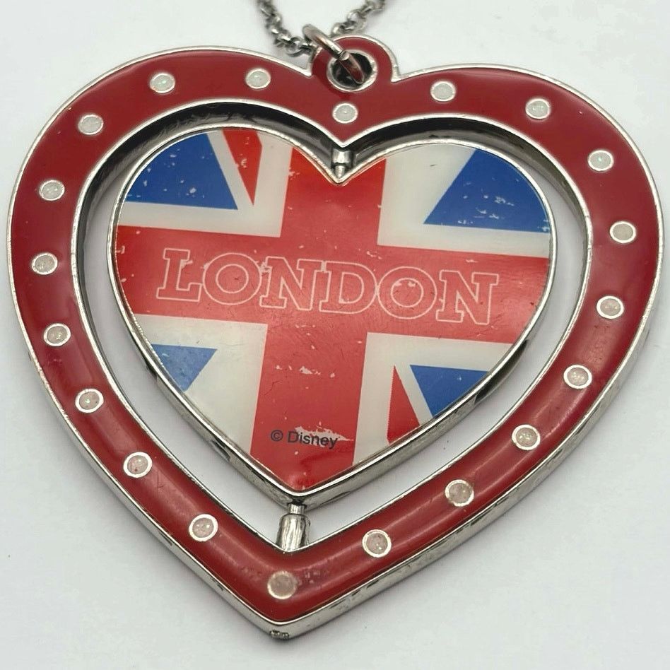 Disney Red London Mickey Mouse Necklace Size ONE SIZE - 2 Thumbnail