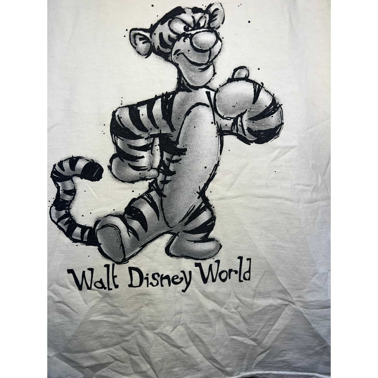 Disney Vintage Tigger Shirt Tank Sleeveless Disney Yellowed Tee M Size US M / EU 48-50 / 2 - 3 Thumbnail
