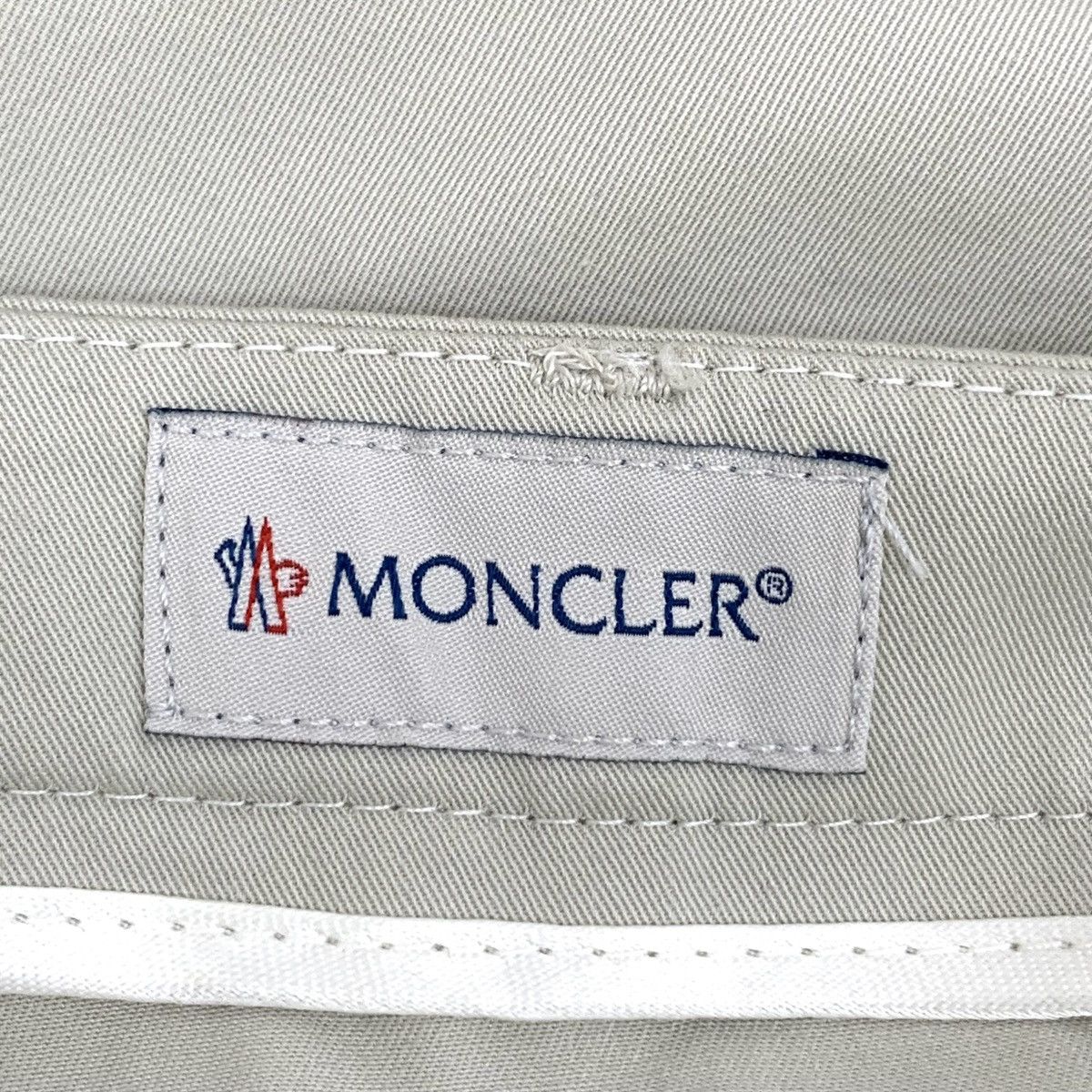 Moncler Moncler Khaki Cotton Casual Pants K26WX Size US 28 / EU 44 - 6 Thumbnail