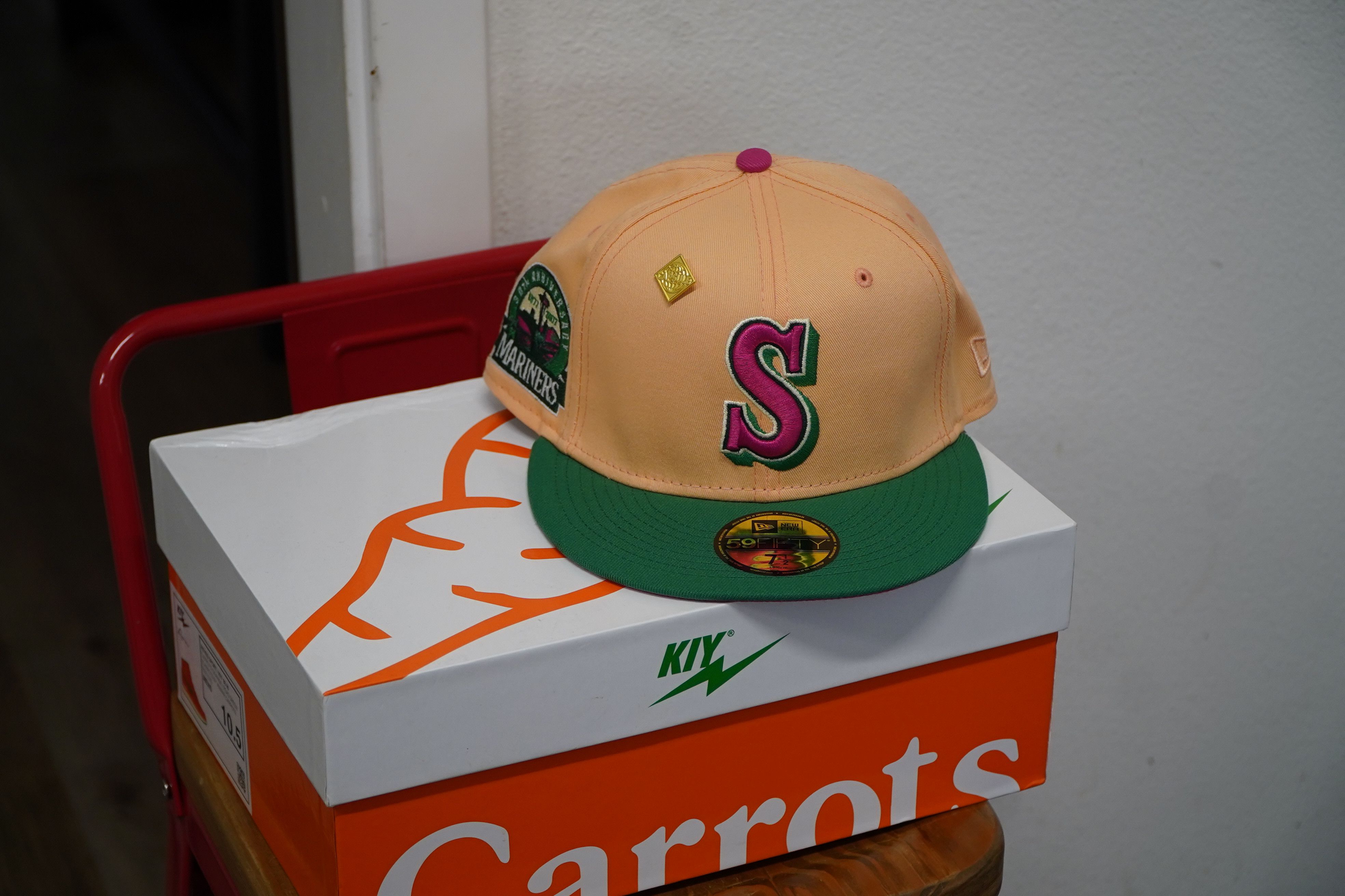 New Era Seattle Mariners New Era - 7 1/2 Size ONE SIZE - 1 Thumbnail