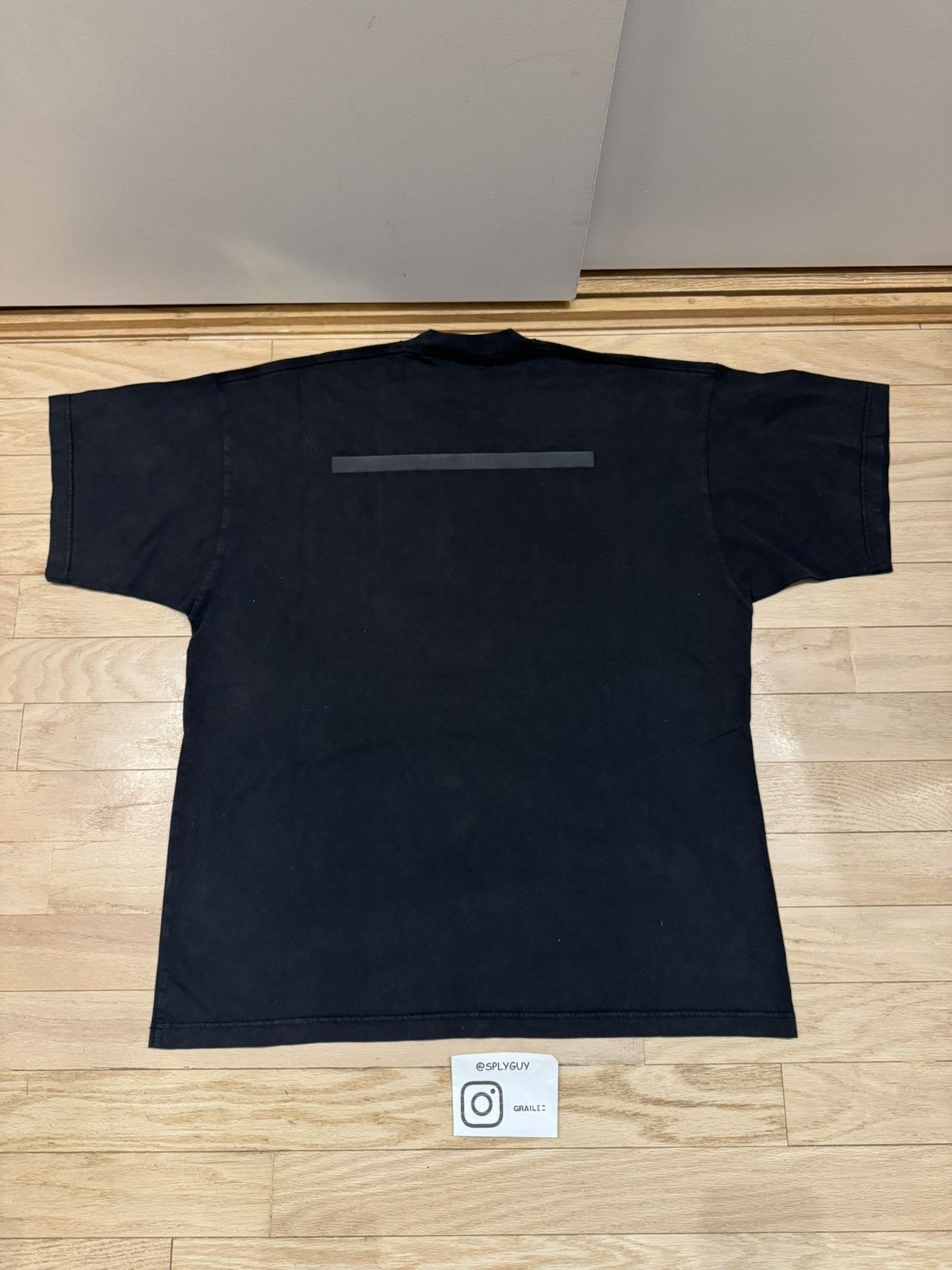 Balenciaga Balenciaga Strike 1917 Oversized Black Shirt sz 2 Size US M / EU 48-50 / 2 - 1 Thumbnail